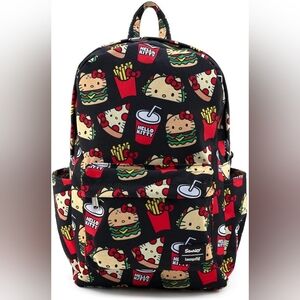 Loungefly Hello Kitty Snacks All Over Print Backpack